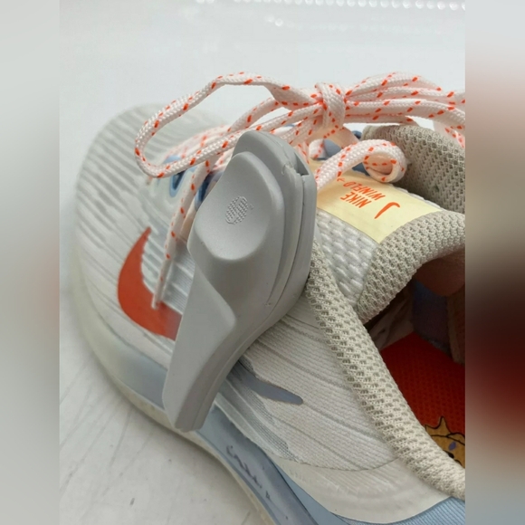 NIKE AIR WINFLO 9 SAIL/SAFETY ORANGE-LIGHT STONE Sneaker Running Women 8.5 Men 7 - Picture 11 of 11